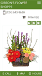 Mobile Screenshot of gibsonsflower.com